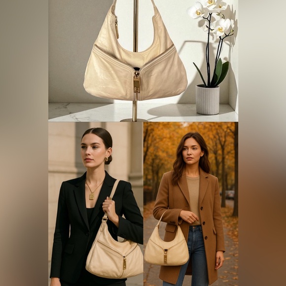 FENDI Zucca Zip Hobo Shoulder Bag - Picture 1 of 13